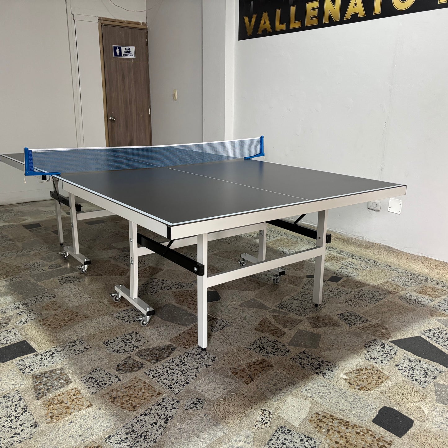 Mesa Ping Pong Profesional - Medidas Reglamentarias Exteriores 90%.
