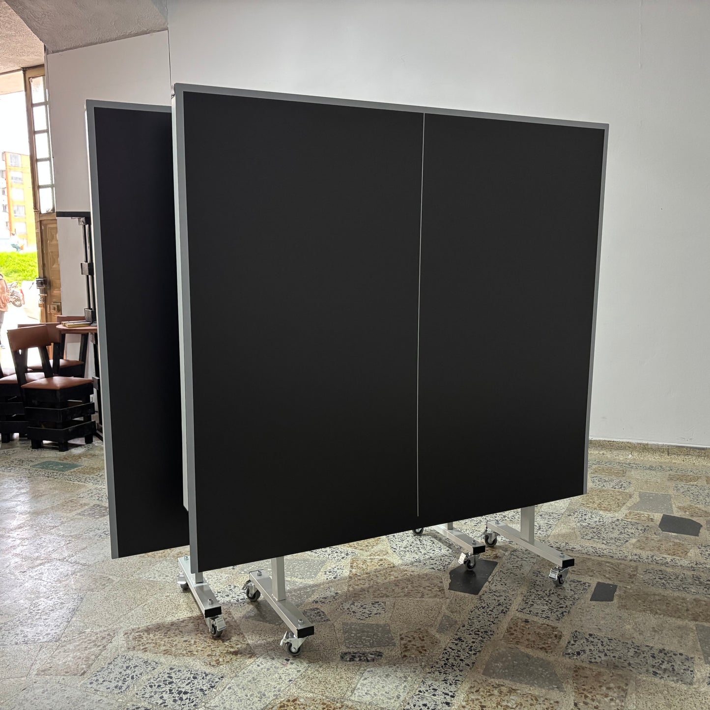 Mesa Ping Pong Profesional - Medidas Reglamentarias Exteriores 90%.