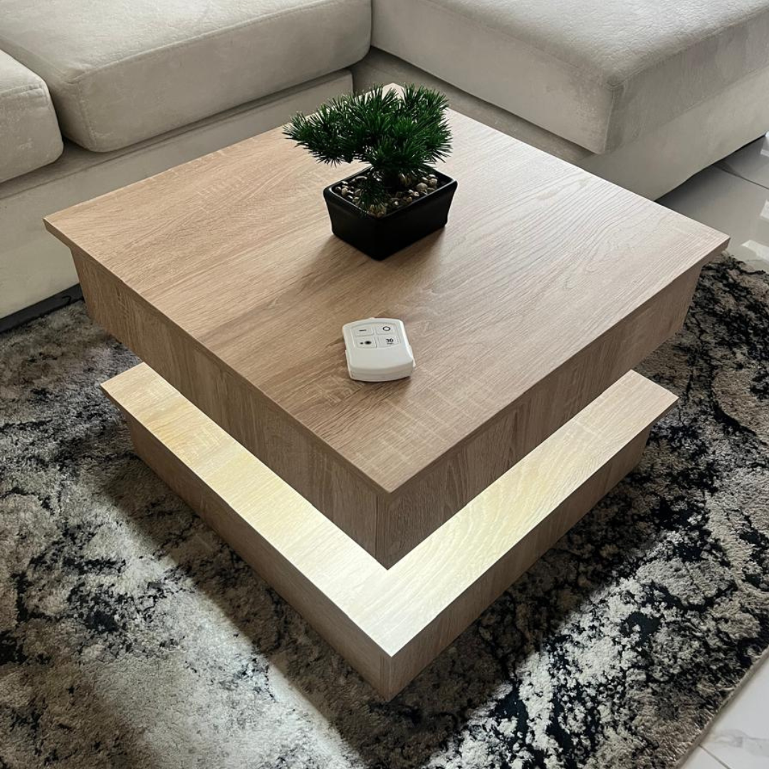 Mesa de Centro Efecto Flotante