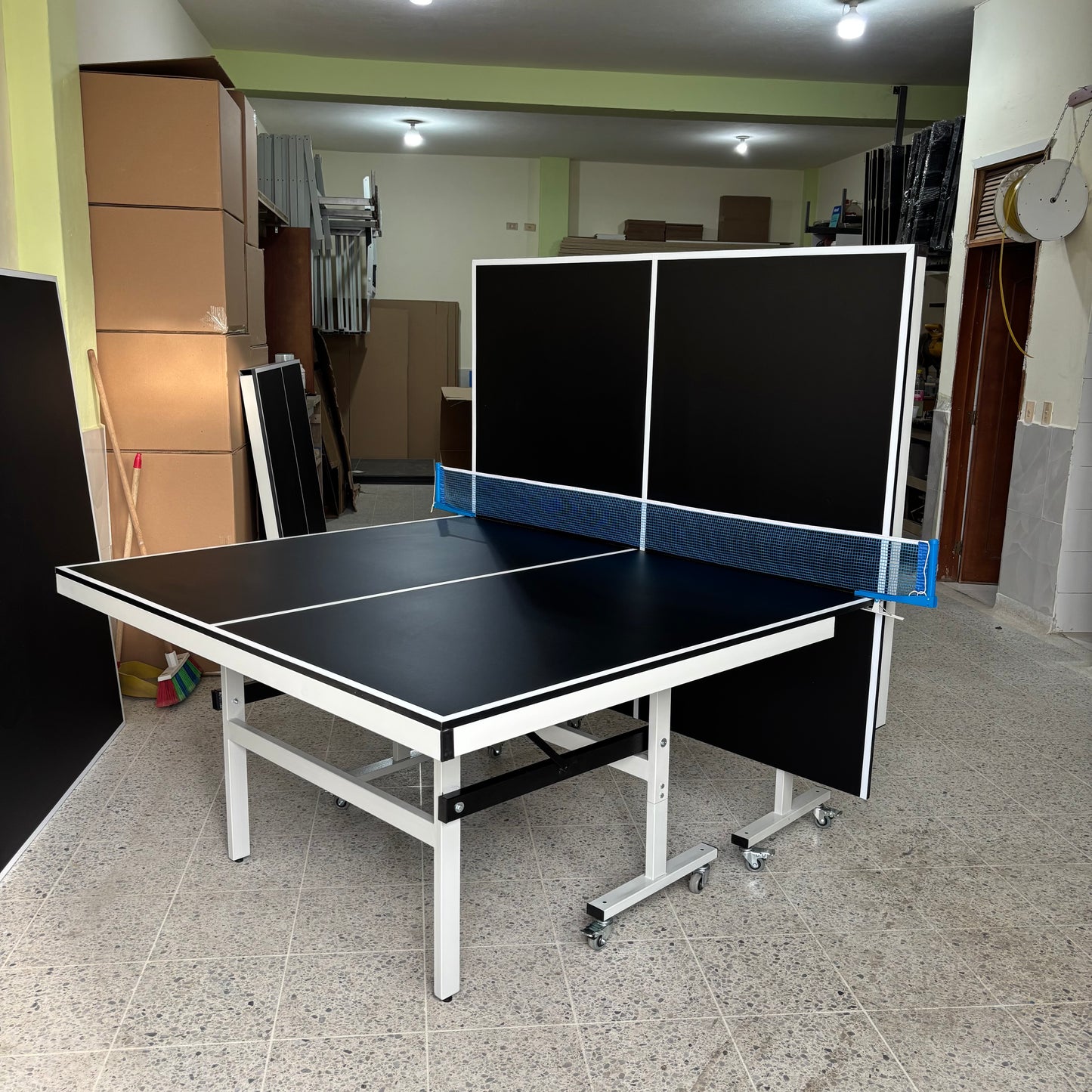 Mesa de Ping Pong de 15mm - Negra