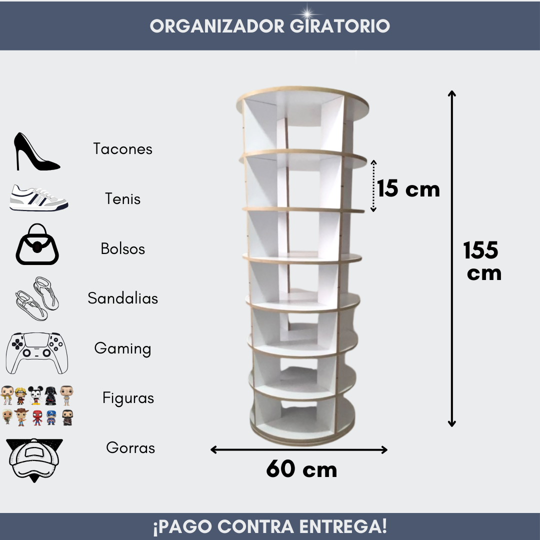 Organizador Giratorio