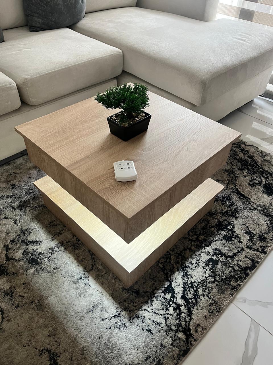 Mesa de Centro Efecto Flotante